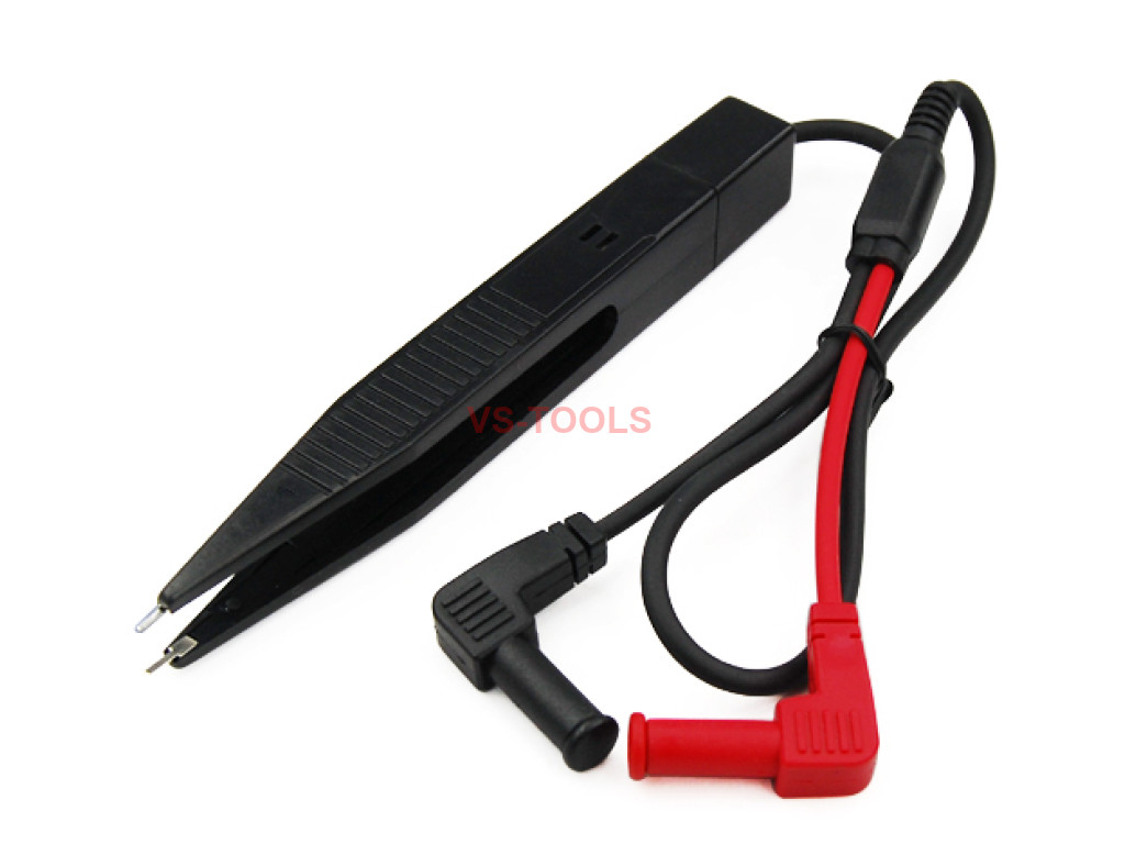 Voltmeter Test Clip Meter Probe Multimeter Tweezers Capacitor